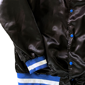 Blouson Bomber en Satin Personnalisé Beta Phi Sigma Fraternity avec Logo Brodé de Qualité Supérieure et Lettres Grecques Imperméable - Product Image 2
