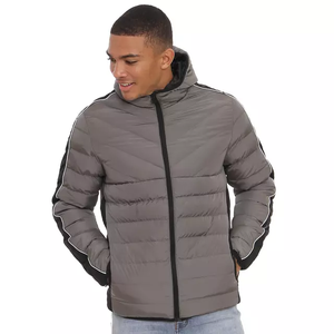 Latest Customized OEM Printed Puffer <b>Jacket</b> for Men Customized Logo Winter <b>Jacket</b> for Men <b>with</b> <b>Pocket</b> Men's Bubble Puffer <b>Jacket</b> - Product Image 5