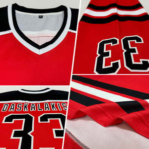 Meilleur prix OEM, uniforme d'entraînement en équipe de hockey sur glace sublimé vierge à séchage rapide pour hommes et adultes (vérifié par PayPal) - Product Image 2