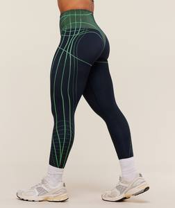 Leggings de Yoga Marrones de Cintura Alta para Mujer, Ropa Deportiva Elástica para Entrenamiento, Fitness, Running, Control de Abdomen, Nuevos Leggings de Gimnasio - Product Image 3