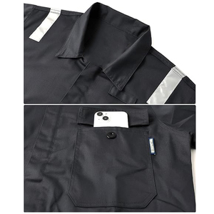 Combinaison de travail pour mécanicien en gros, haute visibilité, une pièce, salopette, mine de charbon, ferme, sécurité, vêtements de travail en plein air, polyester, résistant au feu - Product Image 3