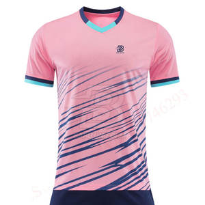Camisetas de Fútbol Transpirables para Hombre con Logotipo Personalizado 2025, Uniforme de Equipo con Impresión, Camiseta de Fútbol de Poliéster, Servicio OEM, Secado Rápido - Product Image 4