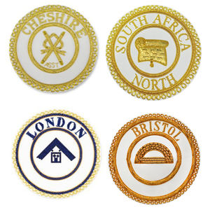 งานฝีมือ-จังหวัด-เต็ม-ชุด-undress-ป้ายทำเองป้ายเครื่องราชกกุธภัณฑ์เย็บปักสัญลักษณ์ Masonic คุณภาพสูง - Product Image 1