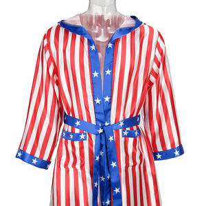 Nouveauté Robes de boxe pour hommes Impression de logo personnalisée Polyester/coton Respirant Séchage rapide Léger Service OEM HEXIQON - Product Image 3