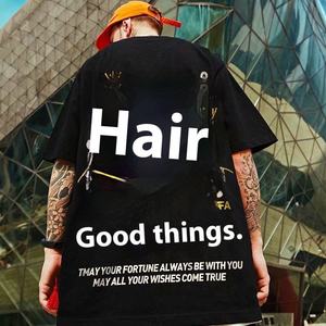 T-shirts graphiques pour hommes OEM, t-shirt en coton respirant imprimé pour la collection streetwear - Product Image 2