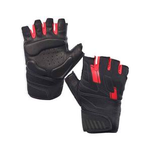 Impression de logo personnalisé demi-doigts Gym Fitness Wear Meilleur design Gants de gymnastique pour hommes Gants d'haltérophilie - Product Image 2