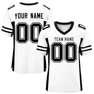 Camisetas de Fútbol Americano Transpirables de Secado Rápido 100% Poliéster Manga Corta Ropa Deportiva para Todos los Equipos Impresión por Transferencia de Calor - Product Image 6