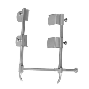 Retractor Abdominal Berkeley, cuchillas manuales de acción paralela de acero inoxidable, 35mm X 60mm de profundidad, 215mm de largo, instrumentos quirúrgicos hechos - Product Image 1