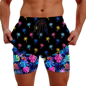 Pantalones Cortos de Hombre de Alta Calidad, a la Moda, de Secado Rápido, Transpirables, Antiarrugas, con Cierre de Cordón y Cintura Elástica Cómoda - Product Image 1