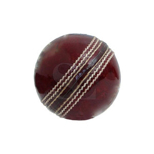 Balles de cricket en cuir de couleur rouge de bonne qualité pour pratiquer une qualité cousues à la main | Fabricant de balles dures officielles senior - Product Image 5