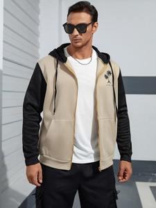 Men's Luxury Heavy Weight French Terry Zip-up Cropped Hoodie High Quality Anti-Wrinkle Winter Essential - Product Image 6