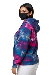 เสื้อฮู้ดมัดย้อมแบบพรีเมี่ยม: ดีไซน์สำหรับทุกเพศคุณภาพ oem/odm สำหรับสไตล์กลางแจ้งที่ทันสมัยแฟชั่นโบฮีเมียน - Product Image 2