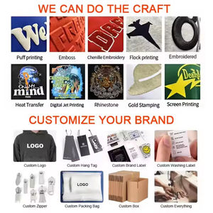 Haute qualité hommes coton personnalisé impression Vintage noir luxe lavé à l'acide jambe droite pantalons de survêtement amples décontracté non tissé OEM - Product Image 6