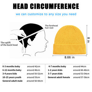 Gorro de calavera de invierno acrílico 100% personalizado, gorro de diseñador con logotipo abullonado, gorro de punto cálido Hip Hop alto, impresión Digital adecuada para viajes - Product Image 5