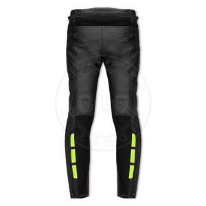 Pantalon de moto en cuir personnalisé en gros Équipement de protection pour l'équitation - Product Image 6