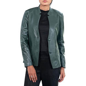 Vintage Leather Jacket <b>Zipper</b> Washed High Street Style Wholesale Price Hot <b>Sale</b> Optimized <b>for</b> Winter Wear 2025 New Arrival - Product Image 6