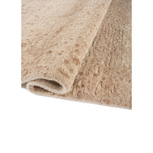 พรมขนสัตว์ถักมือสีเบจและสีน้ำตาลลายเรขาคณิตรูปทรงสี่เหลี่ยมผืนผ้าสำหรับห้องนั่งเล่นและรถยนต์ รุ่น Aiwl-3087 - Product Image 2