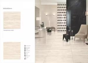 Baldosas de porcelana pulida Nano esmaltada de diseño brillante Bianco 60x60 Baldosas de cerámica vitrificada azul para uso en exteriores GVT PGVT - Product Image 5