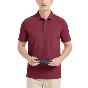 Camisetas de Alta Calidad para Hombre, Jersey Transpirable de Secado Rápido, Poliéster y Algodón, Logotipo Personalizado Impreso, Manga Corta Informal - Product Image 2