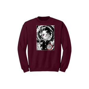 Sudadera informal de algodón 100% para colección de Anime de invierno con estampado de pecho personalizable y cuello redondo 280gsm + logotipo en la parte delantera - Product Image 3