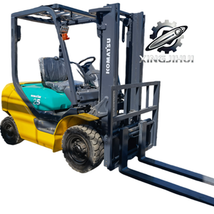Chariot élévateur d'occasion Komatsu FD25-16, Japon, 2,5 tonnes, moteur Yanmar 4D94LE, machine d'occasion, alimenté au carburant, 2500 kg - Product Image 1