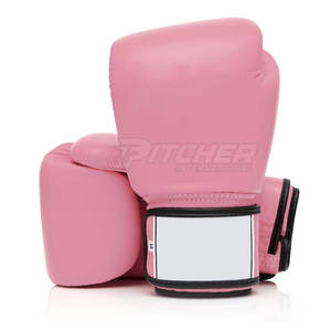 Nouveauté Gants de boxe en cuir de haute qualité imperméables Design personnalisable Fermeture à boucle et crochet Poignet réglable - Product Image 1