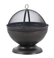 Table de barbecue d'extérieur multifonctionnelle de style américain Table de gril en fer Cour Villa Fire Pit Backyard BBQ Making Fire Pit