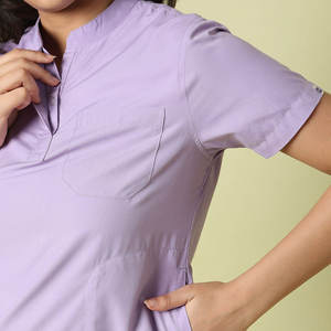 Ensemble de jogging en satin de haute qualité unisexe Slim Fit pour infirmière d'hôpital, uniformes pour hommes et femmes - Product Image 5