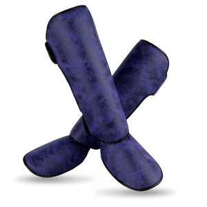 Nouveau Muay Thai boxe protège-tibia cou-de-pied MMA Kickboxing cheville soutien Arts martiaux coup de pied équipement de boxe protège-tibia - Product Image 1