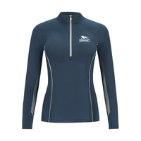 Melange-Sudadera Personalizada de Manga Larga con Cremallera de 1/4 Cuartos para Hombre, Chaqueta de Fútbol de Invierno, Top de Gran Tamaño, Ropa de Fútbol