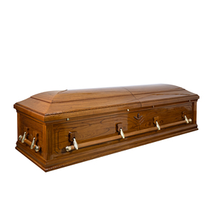 DSP LTD CKT2001 Ataúdes Funerarios de Madera Dura de Alta Calidad Estilo Norteamericano para Adultos, Ataúdes para Cenizas, Venta al por Mayor Internacional - Product Image 1