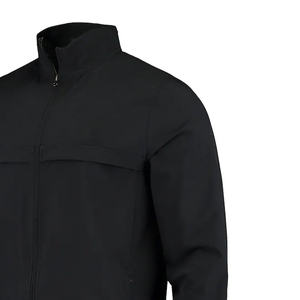 Coupe-vent confortable personnalisé avec col montant Vestes à manches raglan imperméables et à séchage rapide pour l'hiver Style décontracté - Product Image 3