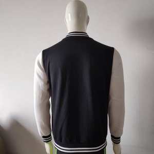 Veste universitaire Vintage broderie personnalisée Style collège Baseball Bomber manteau cuir manches esprit d'équipe unisexe mode vêtements d'extérieur - Product Image 3