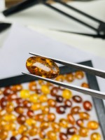 Pierres précieuses en ambre naturel Golden Glow, 303 carats, lot de très bonne qualité, lueur excellente, polissage parfait, prix avantageux, NARNOLI