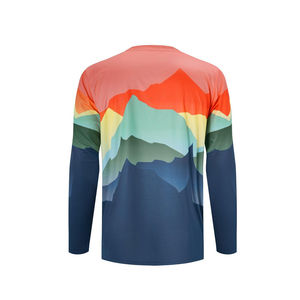 Vêtements de VTT, maillots avec impression par sublimation, haute durabilité, col rond, maillots BMX MTB Motocross - Product Image 2