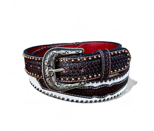 เข็มขัดหนังแท้สำหรับผู้ชายอุปกรณ์เสริมคุณภาพสูงระดับมืออาชีพและทนทานเข็มขัดสุดหรูดูมีสไตล์ - Product Image 5