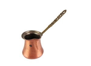 Cafetière turque en cuivre de qualité supérieure avec poignée en bois, vaisselle, tasse à café, décoration de table pour la maison, la cuisine, le restaurant, l'hôtel, les fêtes - Product Image 6