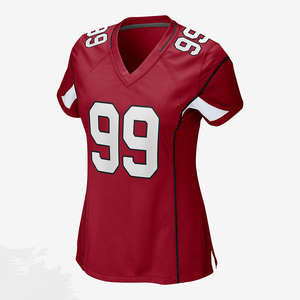 Camiseta de Fútbol Americano Personalizada al por Mayor, Camisetas de Rugby Transpirables con Costuras de Malla, Uniforme Sublimado para Equipos, para Entrenamiento y Partidos - Product Image 4