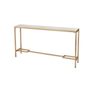 <span class=keywords><strong>Table</strong></span> <span class=keywords><strong>Console</strong></span> à la mode avec dessus en verre et cadre en métal taille personnalisée fournitures d'usine directes meubles indiens à vendre