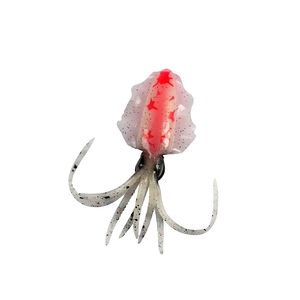 Leurres de pêche artificiels OEM appâts de calmar souples posture de natation vive conception bionique multicolore leurres de calmar en PVC - Product Image 3