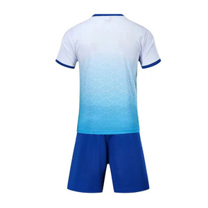 2025 Trending Full Sublimation Soccer Jersey Set Custom Design Solid Short Football Uniform Wholesale Quick-Dry Breathable - Product Image 2