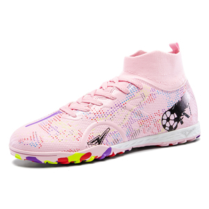 Chaussures de football <span class=keywords><strong>en</strong></span> caoutchouc pour terrain synthétique, unisexes, pour intérieur, vente <span class=keywords><strong>en</strong></span> gros - Product Image 4