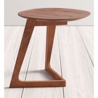 Nouvel arrivage de table gigogne en bois au design moderne de qualité supérieure forme ronde au fini naturel table basse en bois moderne de luxe pour la maison