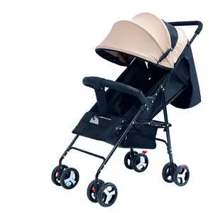 Popular Easy Folding Hot Sale Top Fashion Super Light Portable Baby Stroller with factory price