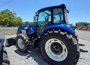 Tracteur agricole New Holland T4.110 haute efficacité 100 CV pour roue de moteur, roulement d'engrenage, noyau utilisé, livraison gratuite - Product Image 5