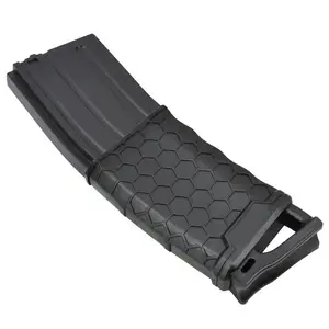 Tactische Snelle Rubberen Tijdschriftenzak Honingraat 5.56 Zachte Elastische Clip Quick Pull Rubber Grip Mouw Holster