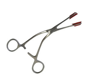 Pince pour orthodontie dentaire coudée en acier inoxydable pince de maintien Instruments de saisie incurvés pour pince de maintien de langue - Product Image 5