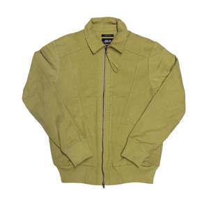 Gilet matelassé de luxe Cyrus kaki, veste décontractée imperméable tissée avec motif brodé, col à capuche, style hip-hop - Product Image 1