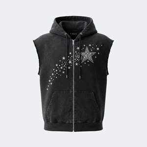 Sudaderas Casuales de Moda para Hombre en Colores Sólidos, con Bolsillo Frontal, Teñidas, Ecológicas, Transpirables, Precio al por Mayor - Product Image 2