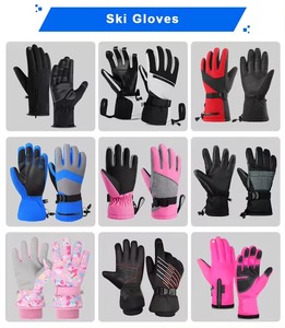 Gants d'hiver de qualité supérieure pour hommes Gants de ski imperméables coupe-vent en cuir de haute qualité chauds pour la neige hivernale - Product Image 4